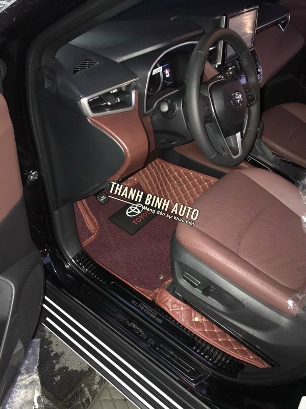 Thảm lót sàn 6D cho xe COROLLA CROSS 2021 2022