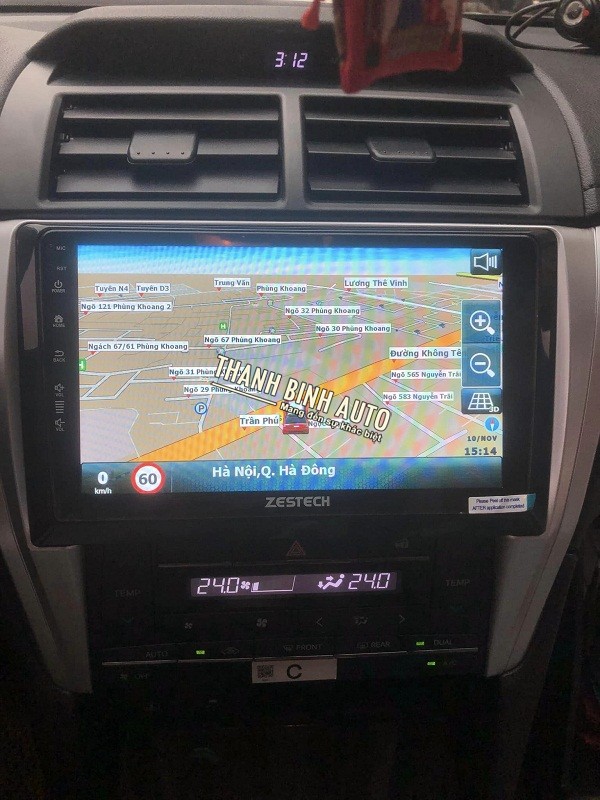 Màn hình Android Zestech Z500 cho xe CAMRY 2016