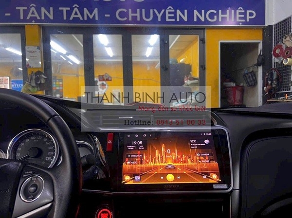 Màn hình, cam 360, TPMS, đuôi gió, lippo cho xe HONDA CITY 2019