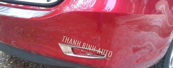 Viền đèn gầm sau xi mạ cho xe Mazda 6 - 2014
