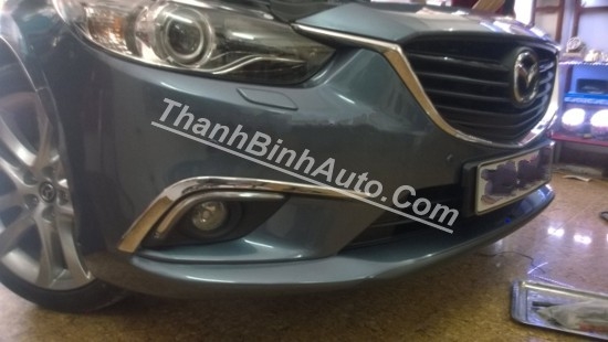 Ốp trang trí đèn cản trước cho Mazda 6 2014