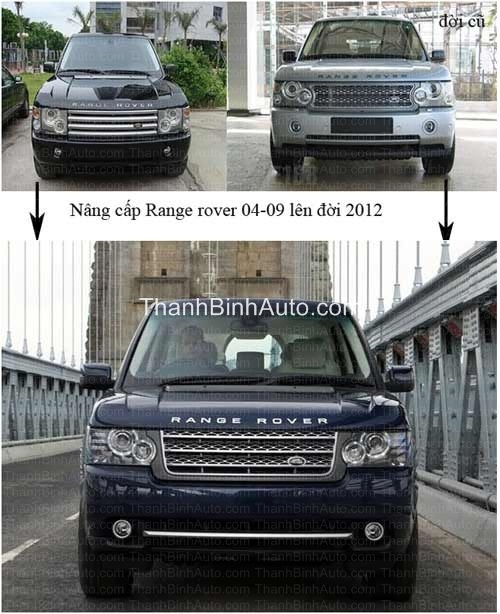 Nâng cấp xe The Range Rover 2005-2009 lên bản Deluxe edition 2012 chính hãng 