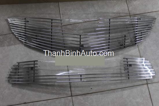 Mặt ca lăng mạ crom Mazda CX 5 kiểu thanh ngang