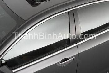 Nẹp chân kính + Viền cong kính xe corolla altis 2008 - 2013