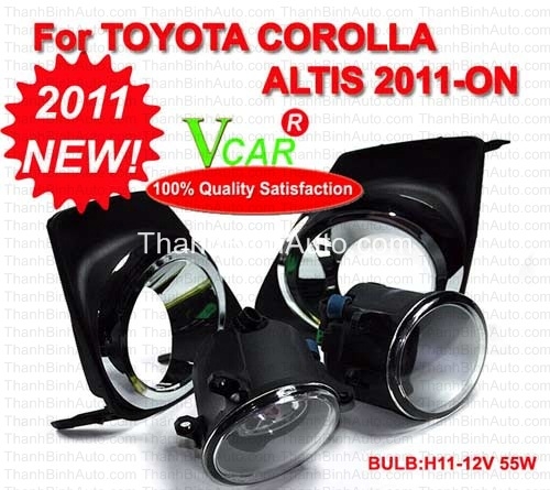Đèn gầm cho xe Corolla Altis 2011