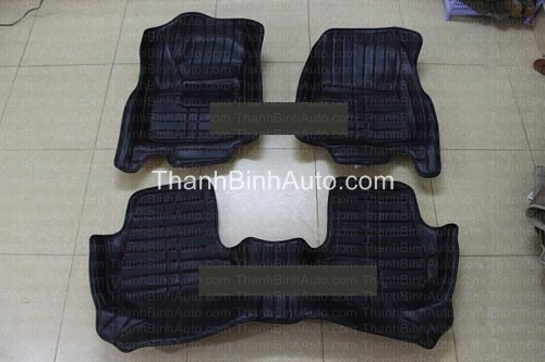 Thảm lót sàn da 4D cao cấp Ford Focus Classic màu đen