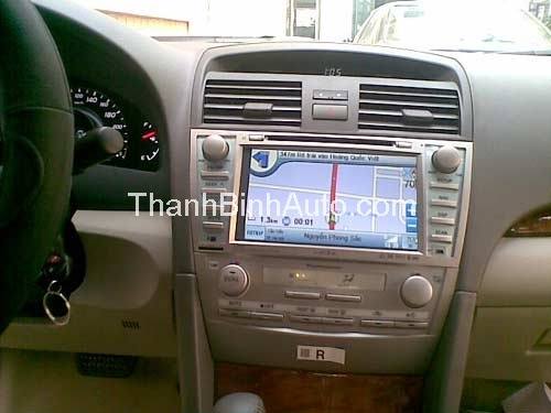 DVD Caska 3668 HD GPS DVD Toyota Camry màn hình 8 inch