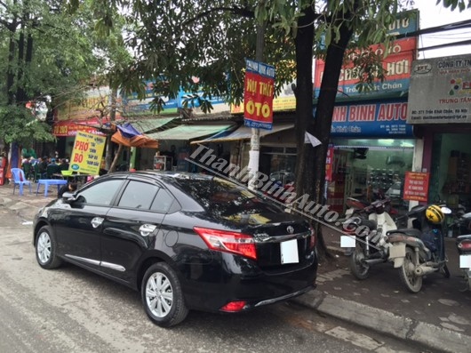 Vios 2015, vè mưa , ốp hõm tay cửa, ốp hông