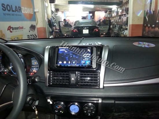 Màn hình đầu DVD cho Vios 2015 - DVD Pioneer 5750