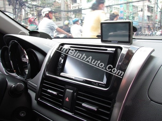 Màn hình đầu DVD cho Vios 2014 - Pioneer AVH-X1650DVD