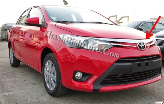 Ốp viền mặt ca lăng cho Vios 2014 số sàn