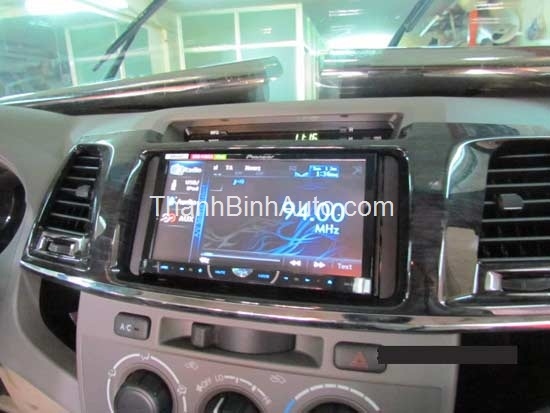 Màn hình DVD cho Hilux 2012 - DVD Pioneer AVH-P4450BT