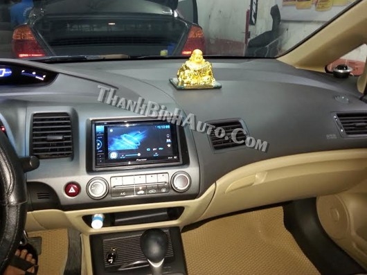 Màn hình đầu DVD cho Civic - DVD Pioneer AVH-165DVD