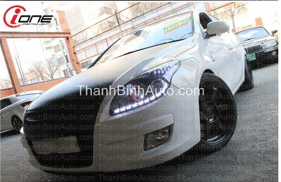 Dải LED đèn pha mẫu Audi kiểu Transformer I30