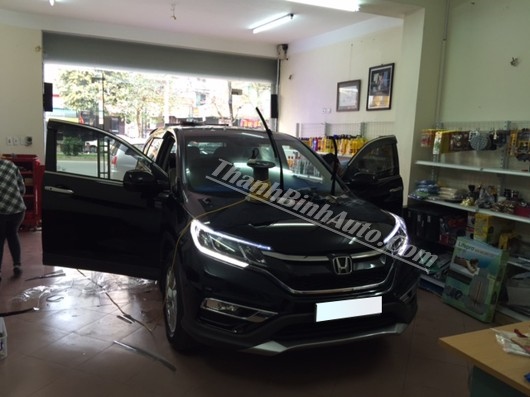 Dán kính, dán phim cách nhiệt xe Honda CRV 2015