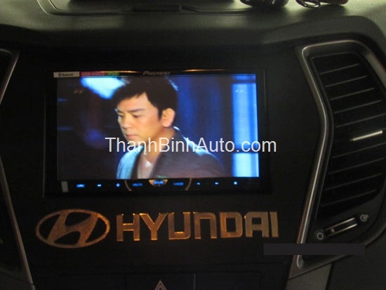 Màn hình DVD cho Santafe 2013 - DVD Pioneer AVH-P8450BT