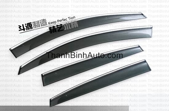 Vè che mưa có viền xi mạ cho xe CRV 2013