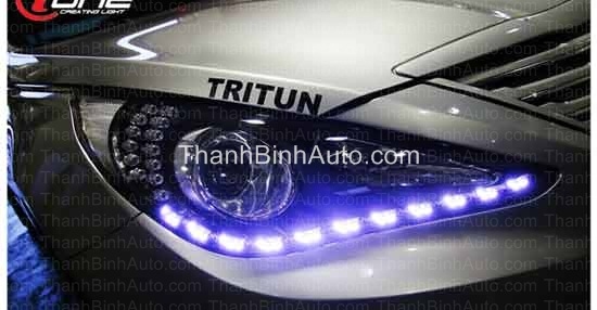 Dải LED đèn pha mẫu Audi kiểuTransformer Sonata Y20
