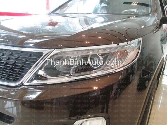 VIỀN ĐÈN PHA XI MẠ CHO XE SORENTO 2013