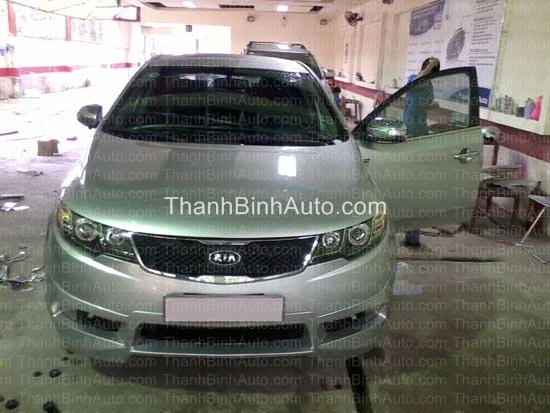 Đèn pha độ nguyên bộ cả vỏ Kia Forte