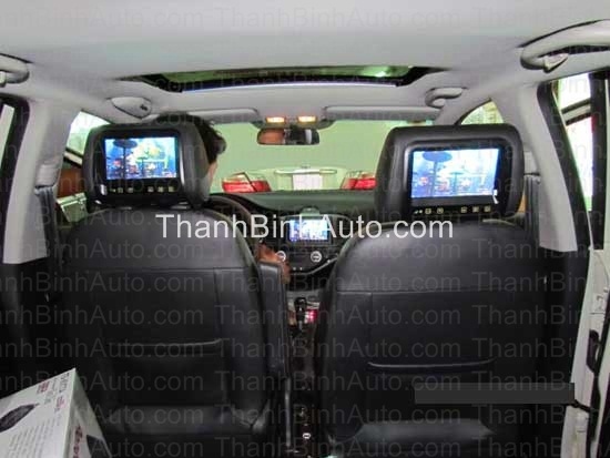 Màn hình ốp sau gối tựa đầu Kia Morning 2012