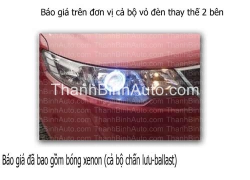 BỘ ĐÈN PHA ĐỘ THAY THẾ FORTE (CERATO) 2010